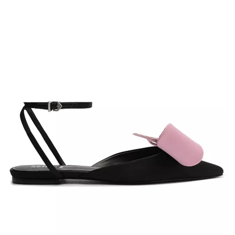 Schutz women’s Kristen Pointed Toe Flat Size 8.5 New In Box - Picture 2 of 9